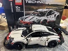 VINTAGE RETIRED LEGO TOY CAR TECHNIC PORSCHE 911 RSR 42096 MANCAVE ART CAR