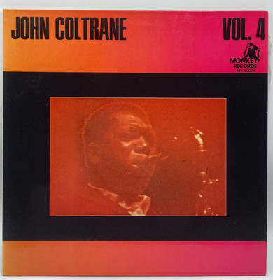 LP - John Coltrane - Vol. 4 - Monkey Records MY 40004 Vinyl Jazz - 2 x vinyl