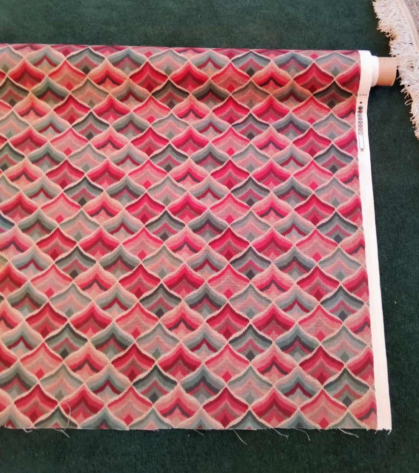 Parafuso (~4 jardas x 57") Tecido Vintage P/Kaufman Home Deco - Travesseiros Cortinas etc - Imagem 2 de 4