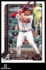 2025 Topps #223 Nacho Alvarez Jr. RC Atlanta Braves