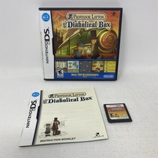 Nintendo DS Professor Layton And The Diabolical Box CIB Complete & Tested