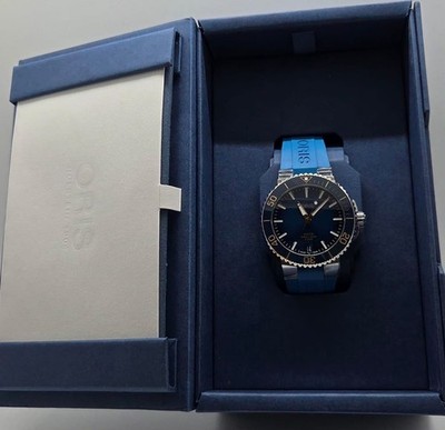 Oris Aquis 5 days Calibre 400 Blue Dial Automatic Swiss Men's Watch