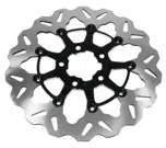 Galfer Brakes Floating Wave Rotor - Contrast Motorcycle Street Bike DF835CW-C