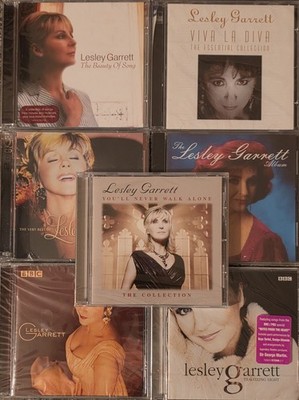 Lesley Garrett CD Lot of 7 New Sealed! Viva La Diva Beauty of Song