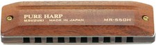 Suzuki Diatonic Harmonica PURE HARP MR-550H Key of G new