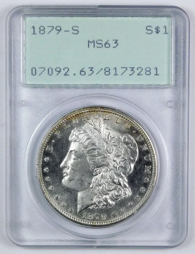 1879-S Morgan Dollar — photo from the most recent tracked eBay sale