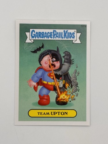 Team UPTON #131a 2014 Garbage Pail Kids card