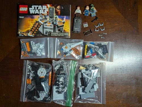 LEGO Star Wars 75137 Carbon Freezing Chamber Complete w Minifigs + Manual No Box