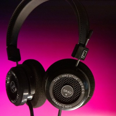 Grado Labs The Prestige Series SR60e Wired Headphones Black