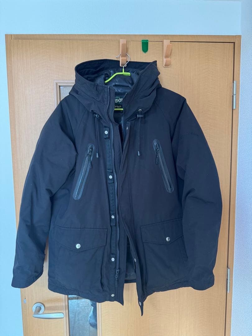 Schott Down Jacket Black Size L - image 1