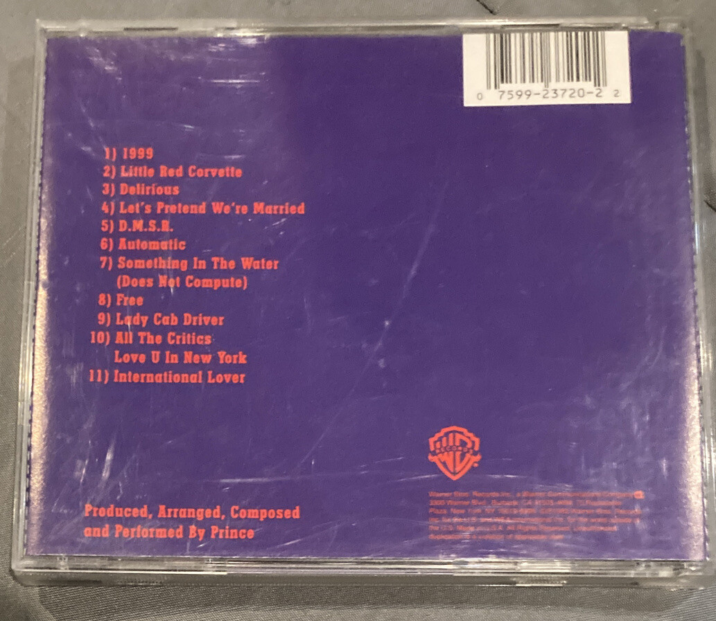 PRINCE: 1999 CD! Classic Pop Album! Reissue/ SRC Pressing/ Purple
