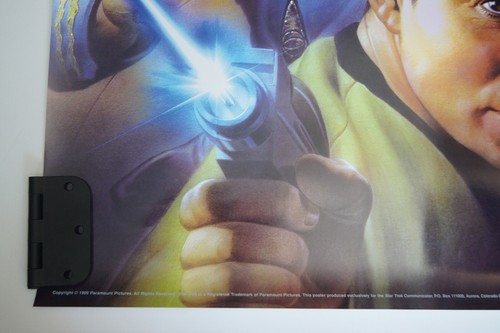 Star Trek 1999 Poster 36" x 24" '98 Tsuneo Sanda Captain Kirk + Spock Limited Ed - Picture 5 of 9