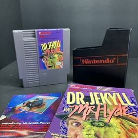 Dr. Jekyll And Mr. Hyde Nintendo NES Game COMPLETE With Box