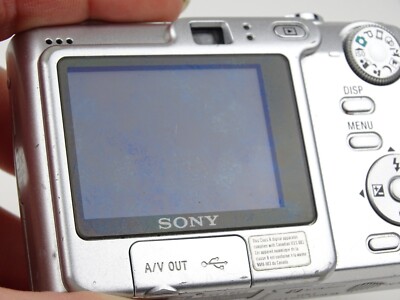 Sony Cyber-Shot DSC-W35 7.2MP Compact Digital Camera Silver NEEDS