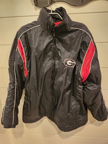 Vintage Team Starter Georgia Bulldogs Zipped Warm Jacket Men's LARGE RN #67891 - Picture 9 of 9