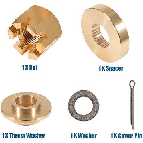 Marine Upgrade Propeller Hardware Kit 6E5-45987-01 For Yamaha Outboard 150-300HP - Picture 12 of 18
