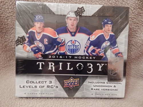 2016-17 Upper Deck Trilogy NHL Hockey Hobby Box - Factory Sealed