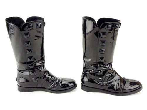 Jimmy Choo Boots Patent Curf Authentic Used T6328 - Picture 4 of 6
