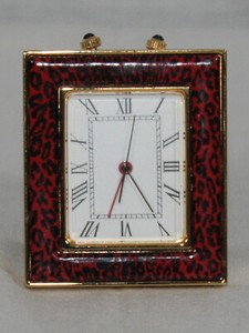 Halcyon Days Enamel Clock | eBay
