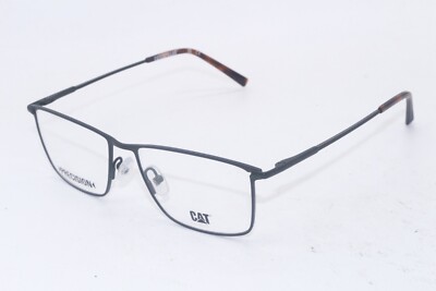 NEW CATERPILLAR CAT CTO-3501 COL.007 GUNMETAL HAVANA AUTHENTIC EYEGLASSES 55-16