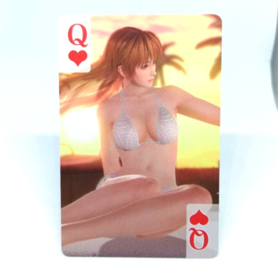 Q Heart KASUMI DEAD OR ALIVE Extreme 3 Playing Cards KOEI TECMO JAPAN GAME