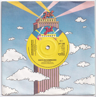 (nR86) Adrian Gurvitz, She's In Command - 1979 - 7'' vinyl