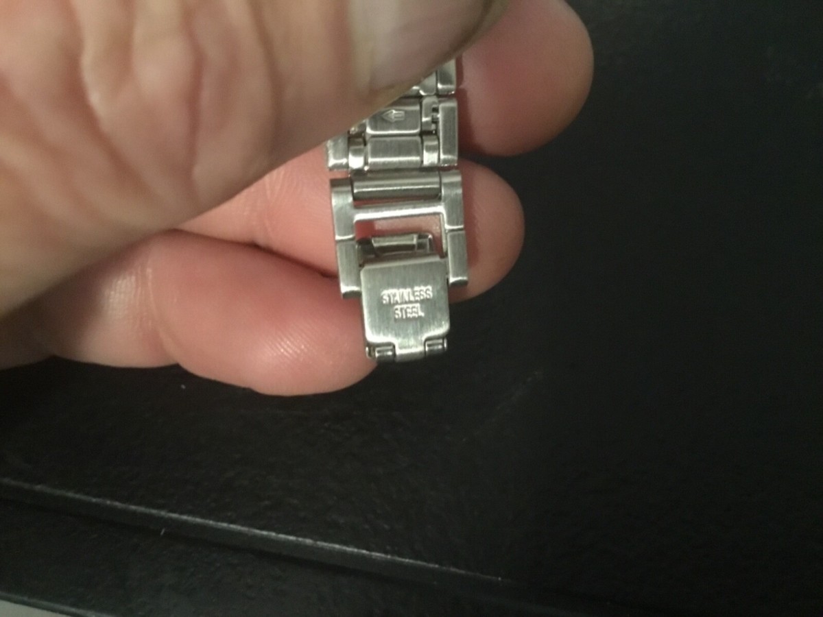 ●M.G.M. GRAN MGM Grand Logo Stainless Steel Wrist Watch w/metal tin | eBay