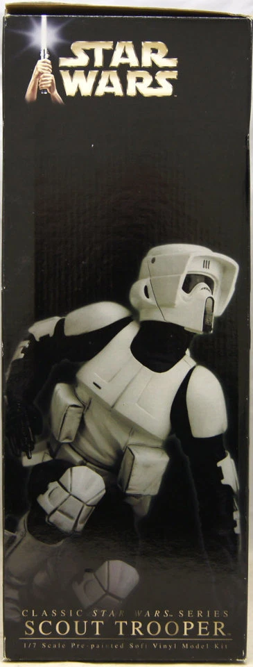 Kit Modelo Vinilo Suave Star Wars Scout Trooper Escala 1/7 ArtFX 2005 NUEVO EN CAJA Kotobukiya Foto 2 de 4