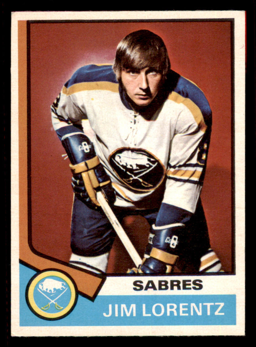 1974-75 O-Pee-Chee #61 Jim Lorentz