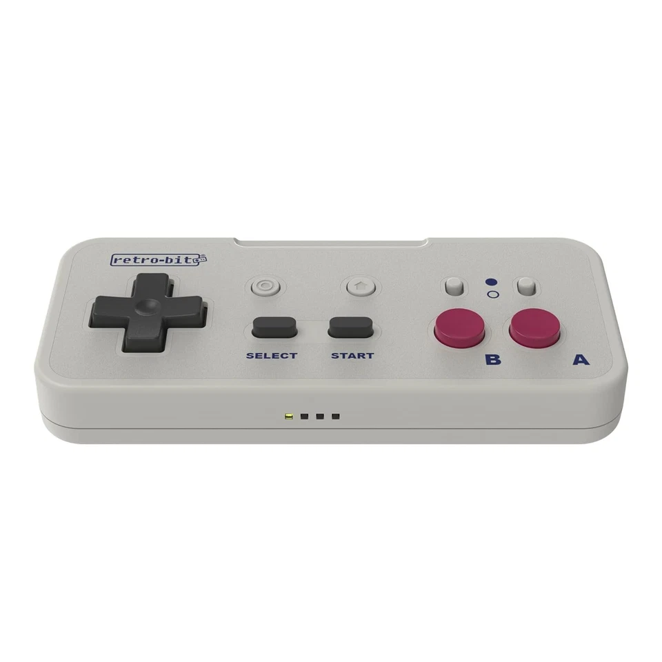 Retro-Bit Origin8 2.4 GHz Wireless Controller for Nintendo NES/Switch/PC - Gray - Image 2 of 4