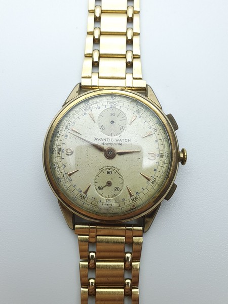 Montre chronographe Avantic - 37mm - Venus 170 - mécanique