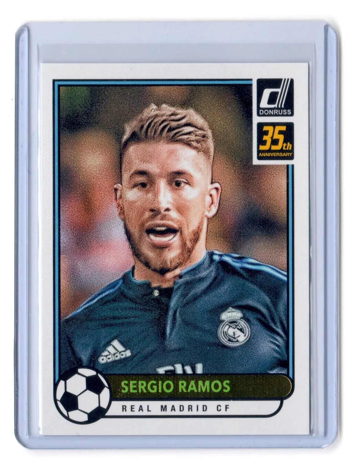 Sergio Ramos trading card