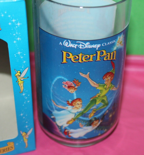 Disney Peter Pan Burger King Coca Cola Vintage Collector Glass 1994 In Box 4 - Picture 2 of 4