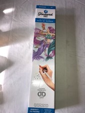 NOS 2019 Leisure Arts DIAMOND DOTZ Paint By Number ADVANCED Dolphins  MERMAID