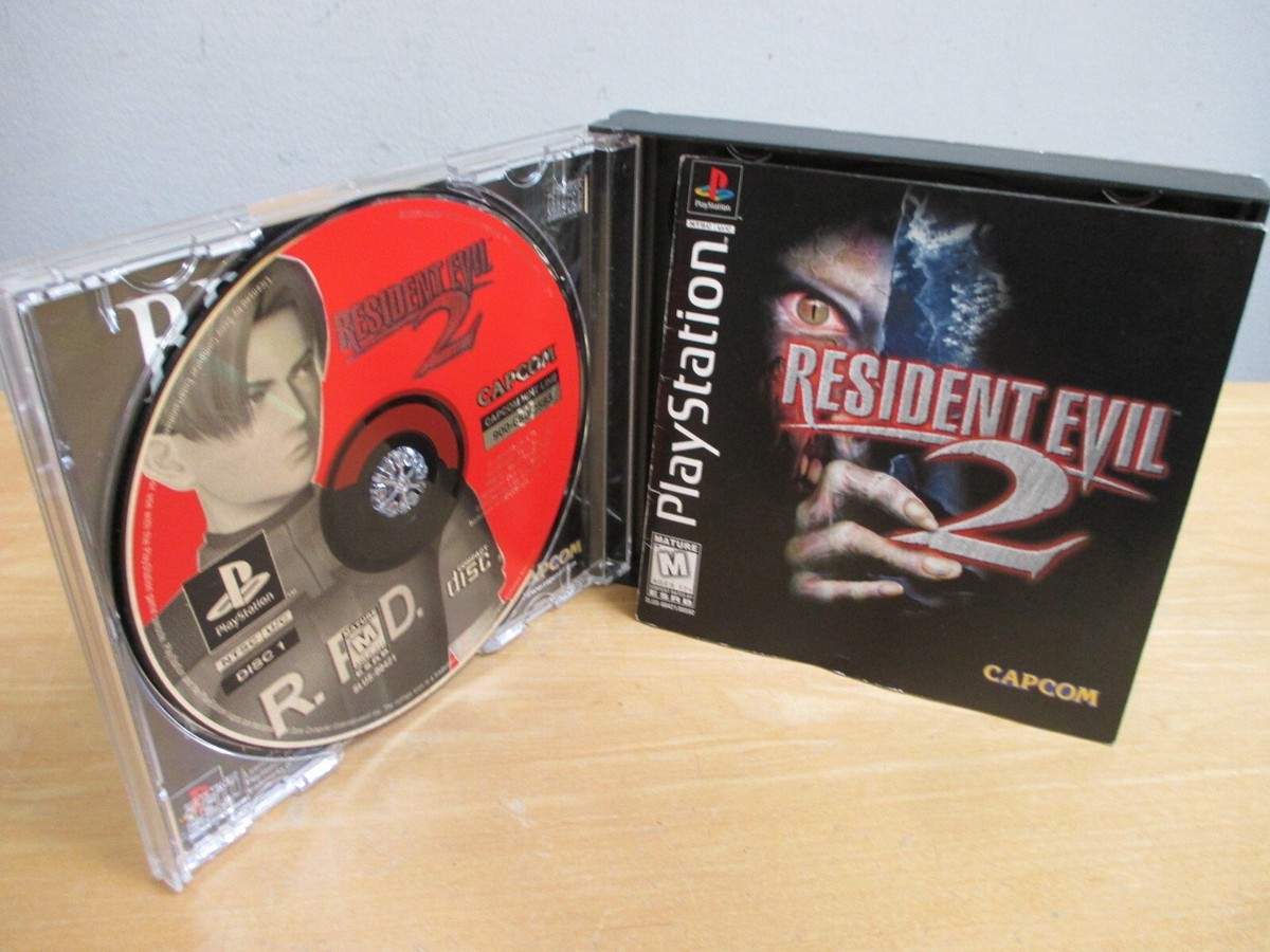 resident evil 2 complet (CD1 cassé) playstation 1 PS1 CIB PAL