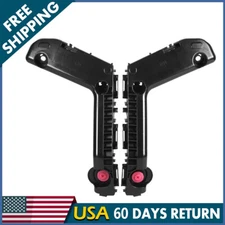 Front Bumper Bracket Support Retainer For 2017-2019 Toyota Corolla Set Pair 2Pcs