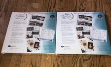 2 Creative Memories 12 x 12 White Scrapbook Pages 15 Sheets Refills RCM-12S New