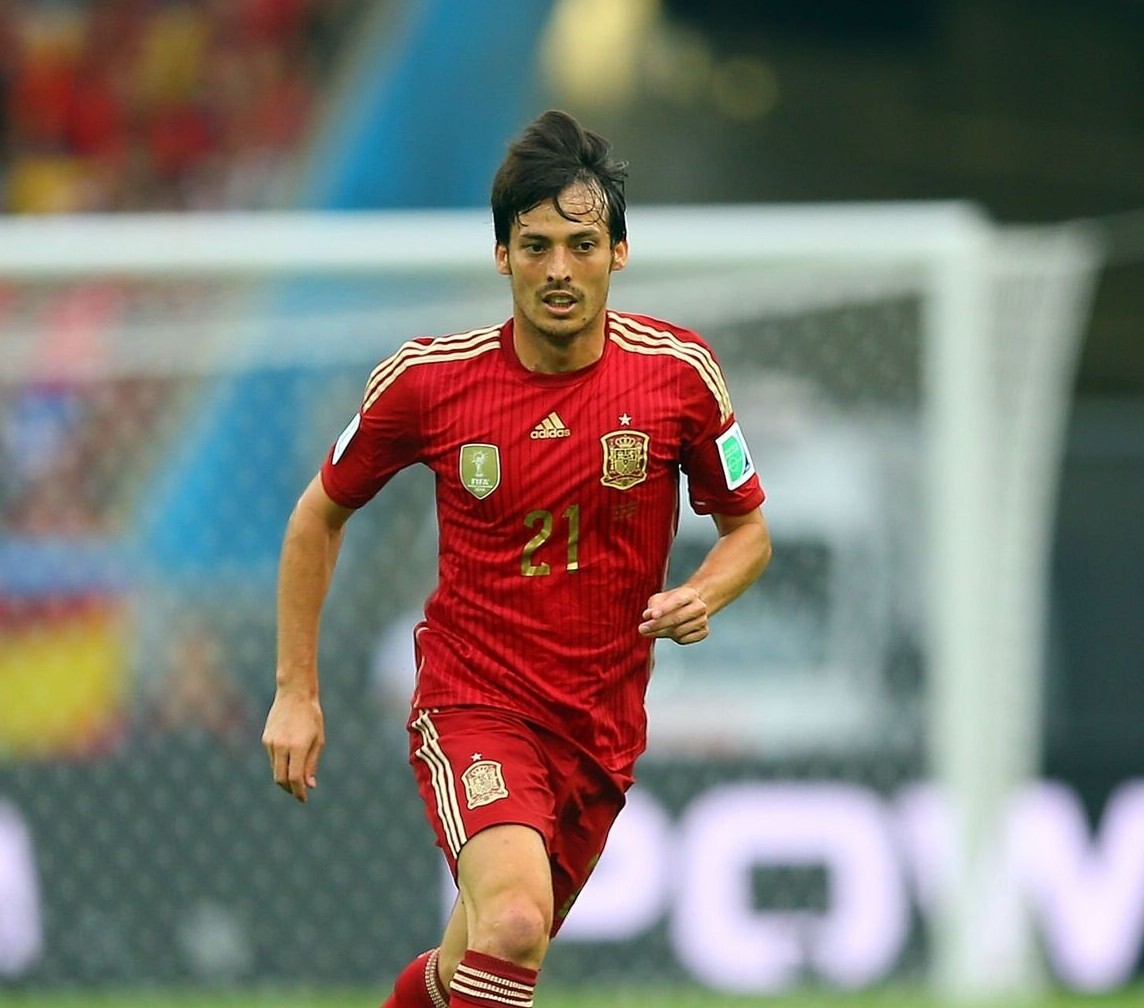 Maillot Adidas G74569 Climacool Spain Jersey RFEF / #21 Silva 2014