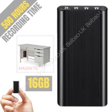 16GB Spy Digital Voice Activated Mini Sound Audio Recorder Dictaphone MP3 Player