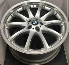 One Used Rare Hartge Dm 22 X 9.5 Bmw 5x120 Sliver 36530950 1852