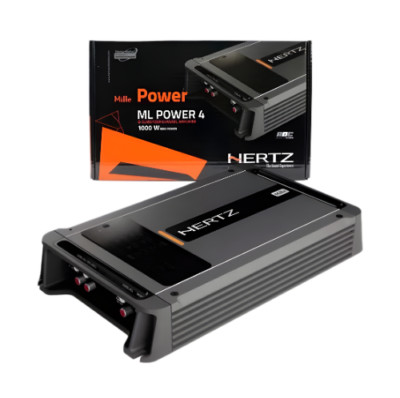 Hertz Mille Legend ML-Power-4 D-Class 4-Channel Amplifier 250W RMS x4 @ 2-Ohm
