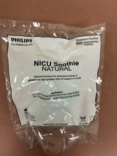 Philips NICU Soothie Natural Newborn Pacifier Notched -Preemies