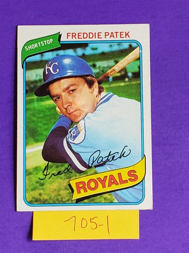 1980 TOPPS BASEBALL TRADING CARDS 541-726 YOU PICK FREE SHIPPING 50% 2 OR MORE - 第 204/229 張圖片