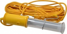 Made in USA 13 Watt, Electric, Fluorescent Portable Handheld Work Light 50' Cord