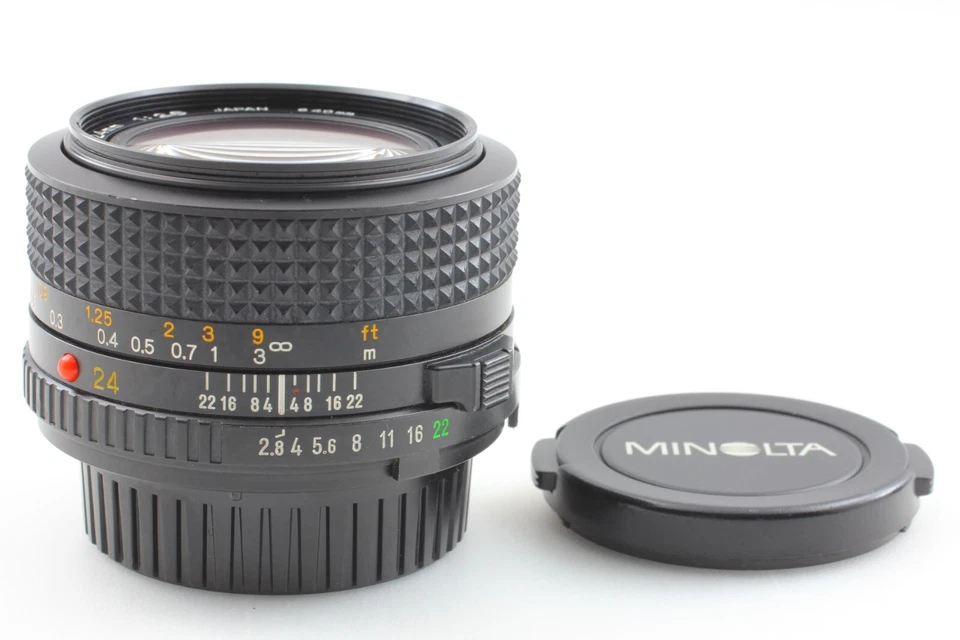 [Near MINT+++] Minolta New MD 24mm f/2.8 MF Wide Angle Lens for SR MC MD Japan - Image 3 of 4