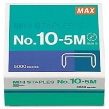 Max Usa Nu 10 5m Mini Staples 5000 Ct New Us For Coin Flips Fit Hd-10df Free Sh