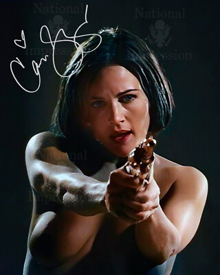 Carla Gugino Sin City Sexy Autographed 8x10 Photo Rare Color REPRINT 3