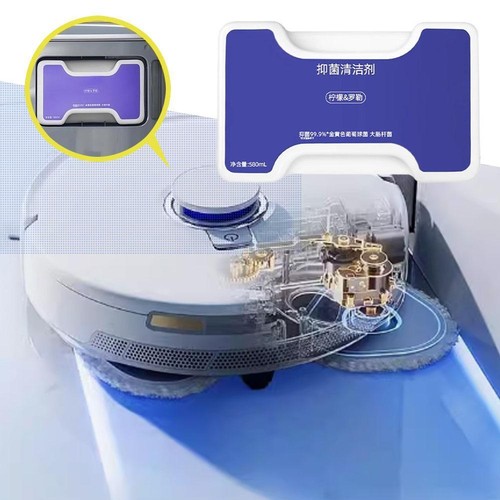 Robot Vacuum Cleaner Mop Floor Detergent Antibacterial Cleaning Fluid Clean4GAQA - Picture 5 of 13