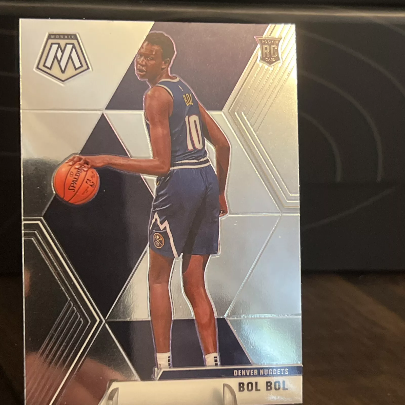 2019-20 Mosaic BOL BOL RC #222 Denver Nuggets  Rookie