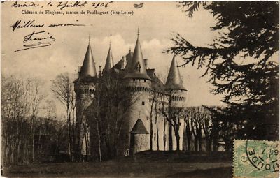 CPA AK Chateau de FLAGHEAC canton de Paulhaguer (517680)